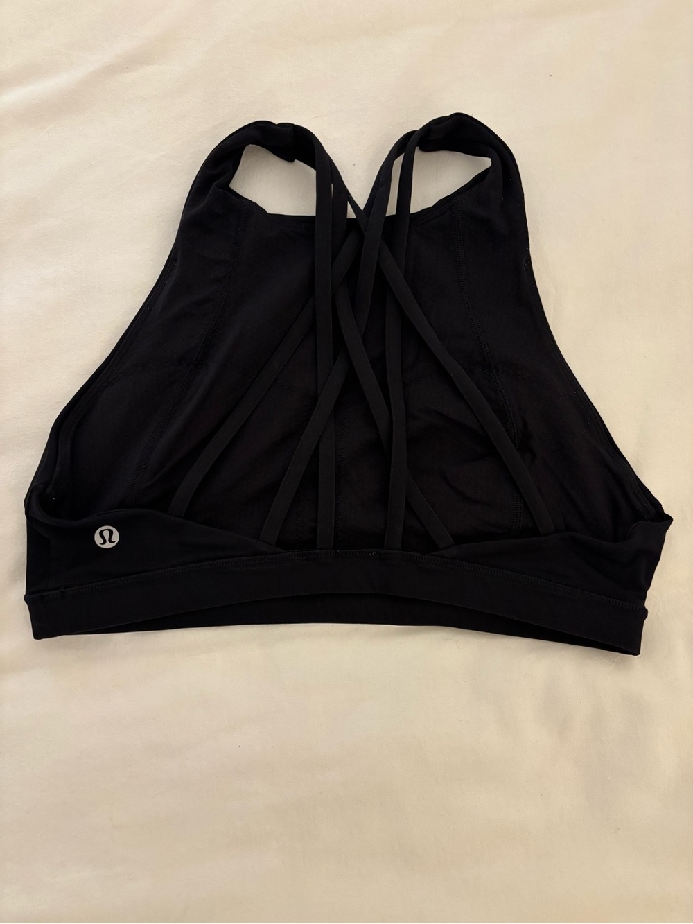 Black High-Neck Sports Bralette - Women Intimates & Sleepwear - Picture 2 of 2